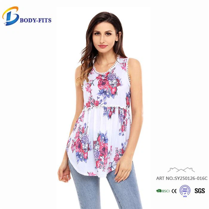 Womens flower Blouses