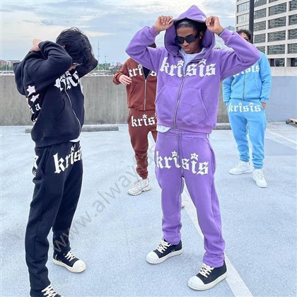 Conjunto de moletom e jogger